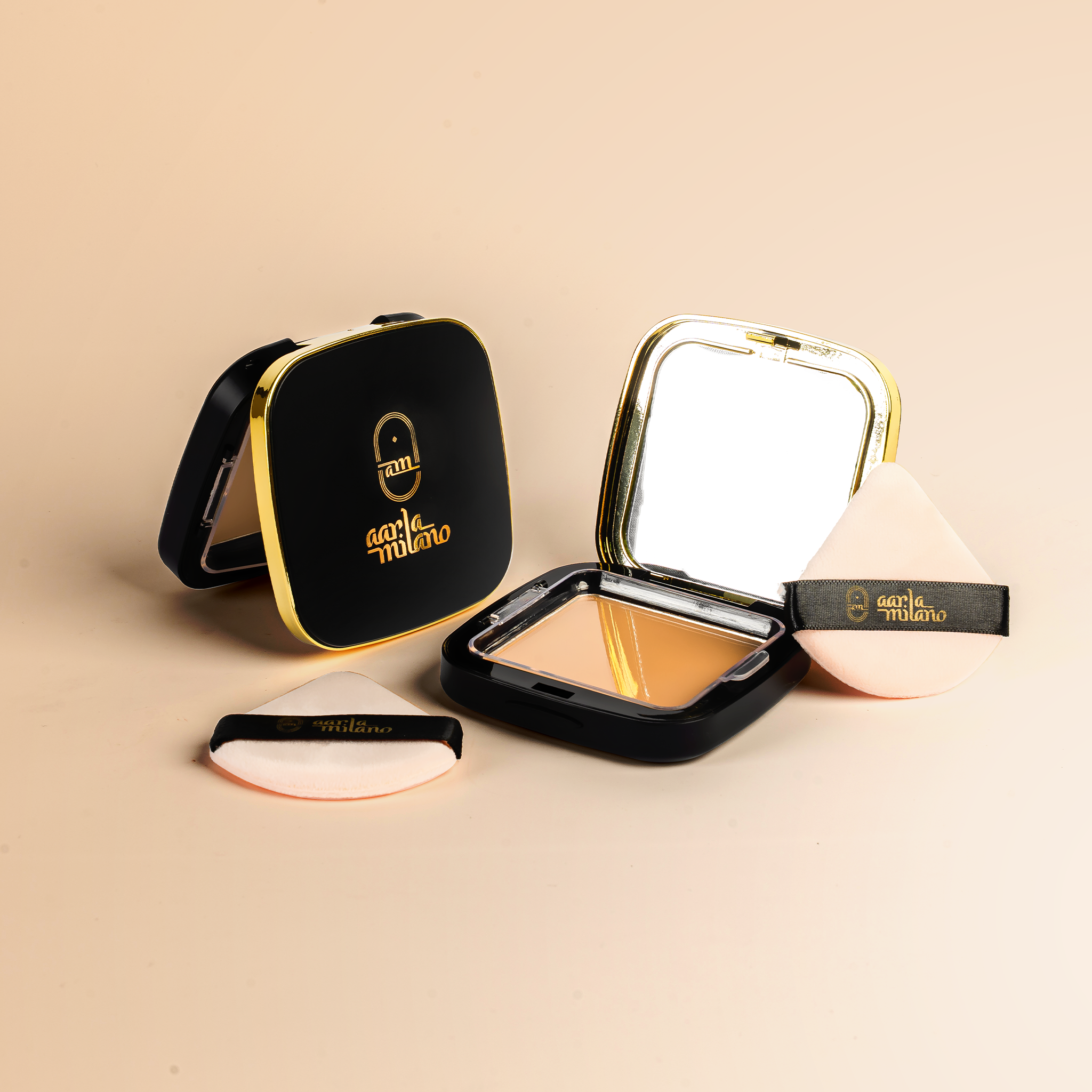 Seamless Finish Matte Pressed Powder (Golden Dunes)